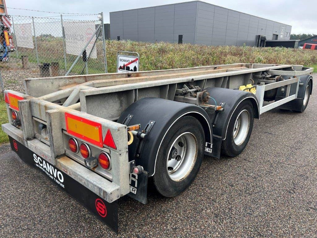 Chassis trailer HFR PO 24 3 akslet container hænger uden tip: picture 1