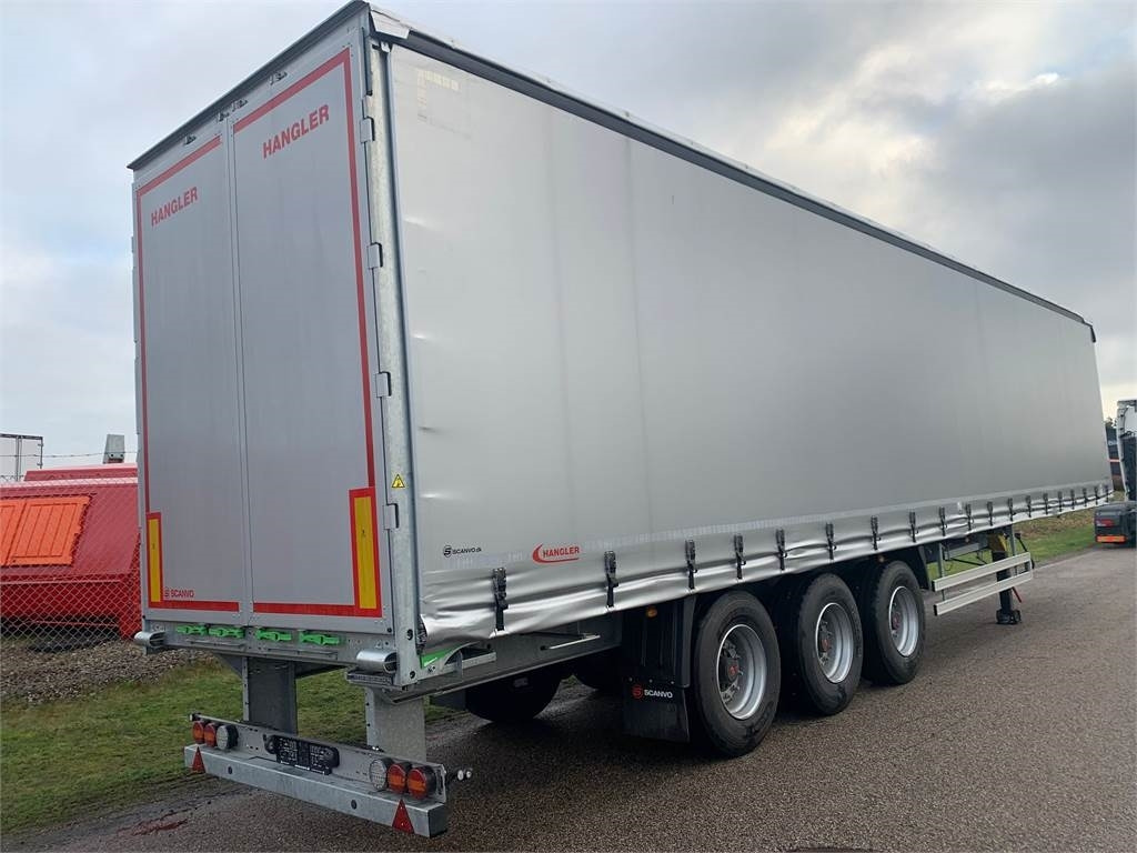 Curtainsider semi-trailer Hangler SDS-H 420 3-aks XL-godkendt + hævetag: picture 12