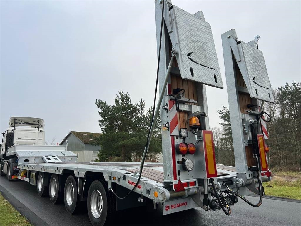 Hangler SVS-H 620 T 4 akslet galvaniseret  - Low loader semi-trailer: picture 3 Hangler SVS-H 620 T 4 akslet galvaniseret  - Low loader semi-trailer: picture 3