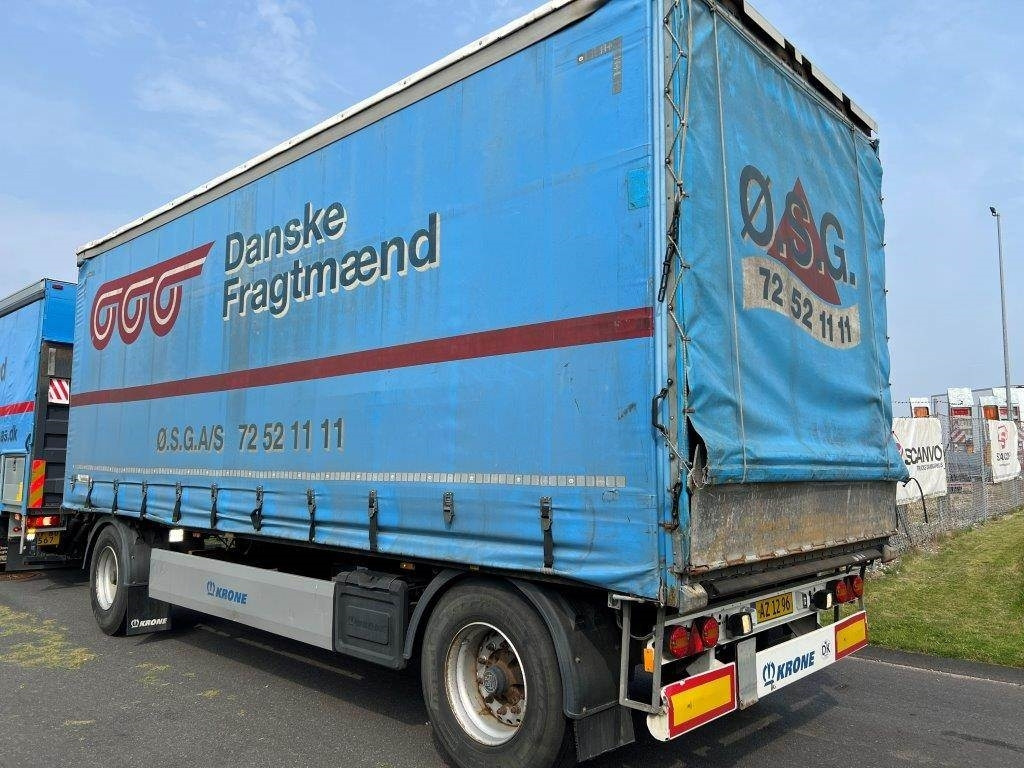 Krone AZP 18 ELN4 7,2 mtr gardinlad - Curtainsider trailer: picture 1 Krone AZP 18 ELN4 7,2 mtr gardinlad - Curtainsider trailer: picture 1