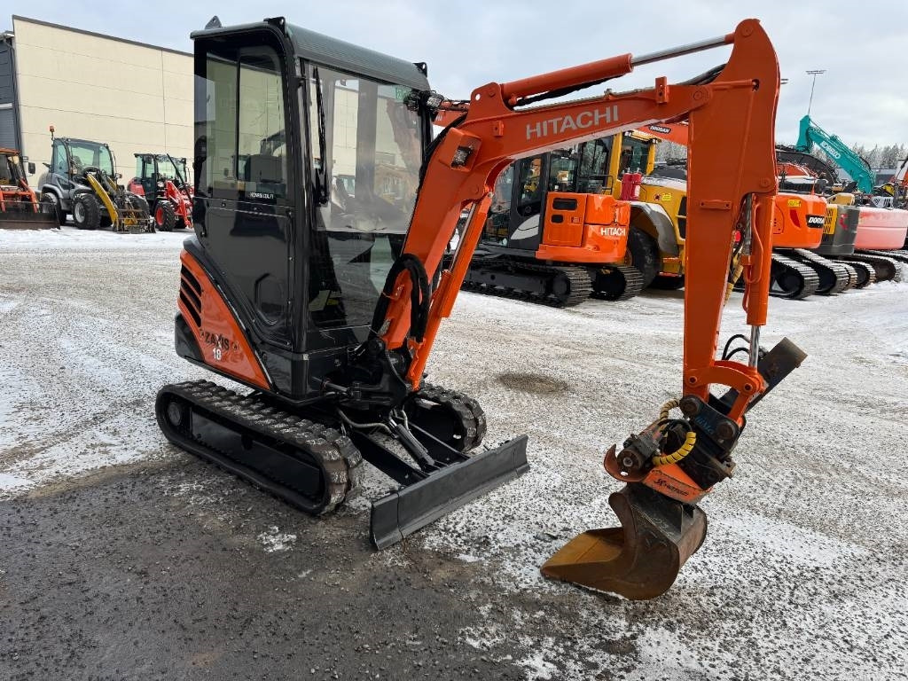 Mini excavator Hitachi ZX 18-3 CLR Kallistaja ja pyöritys: picture 7