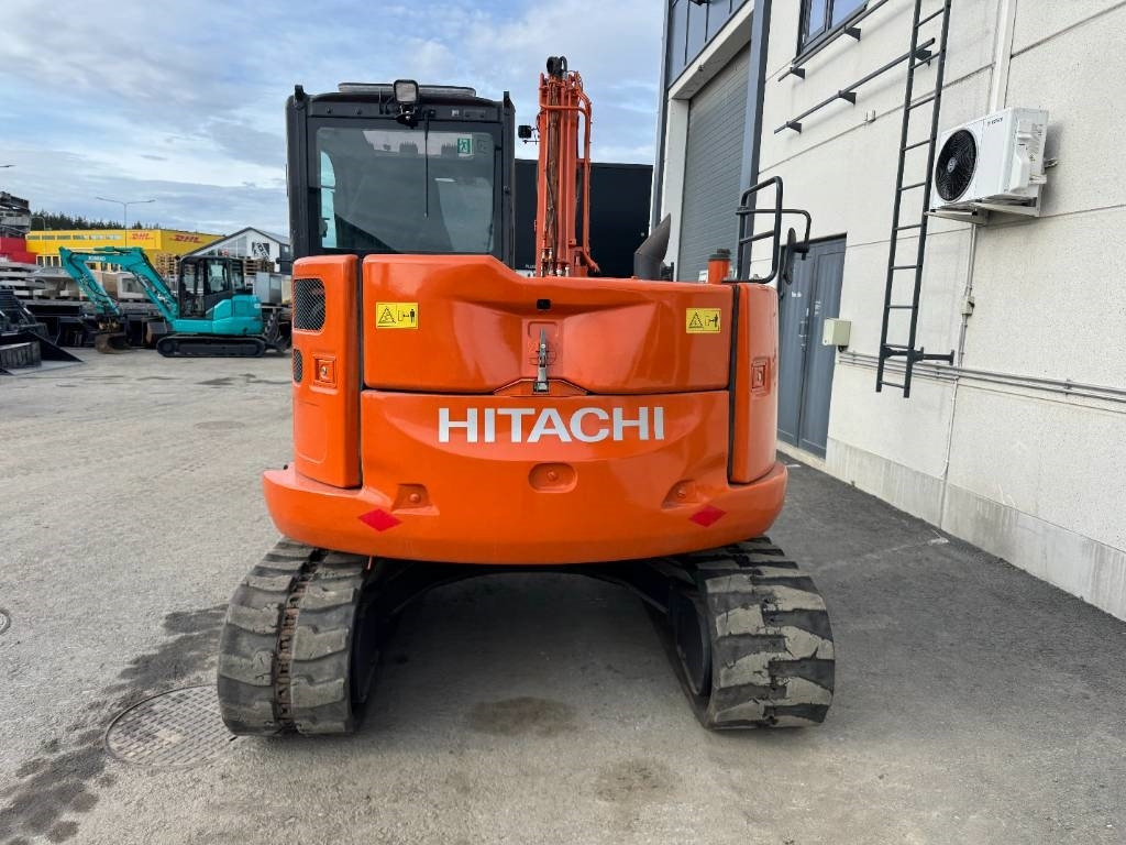 Hitachi ZX85USB-6, Uudella engcon EC209 tiltillä - Mini excavator: picture 4 Hitachi ZX85USB-6, Uudella engcon EC209 tiltillä - Mini excavator: picture 4