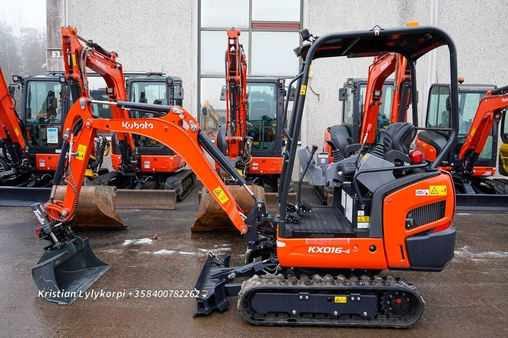 Kubota KX 016-4 EX-DEMO - Mini excavator: picture 1 Kubota KX 016-4 EX-DEMO - Mini excavator: picture 1