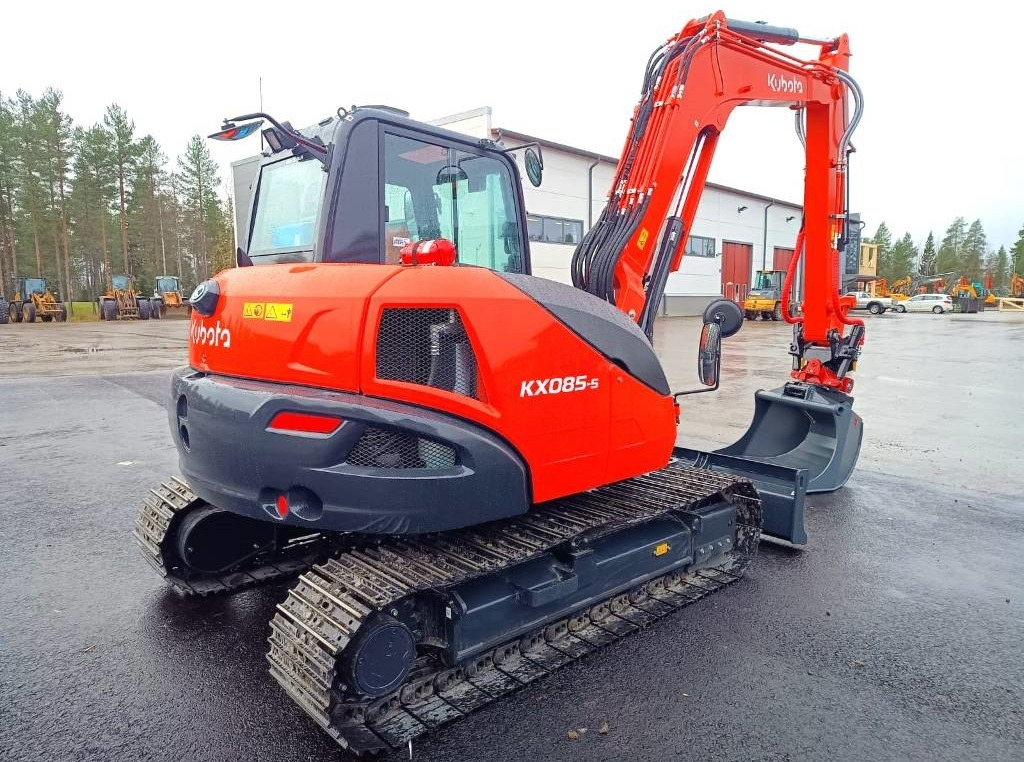 Kubota KX085-5 -UUTUUS- KMÄKI/PIRKKALA/TUUSULA - Mini excavator: picture 5 Kubota KX085-5 -UUTUUS- KMÄKI/PIRKKALA/TUUSULA - Mini excavator: picture 5