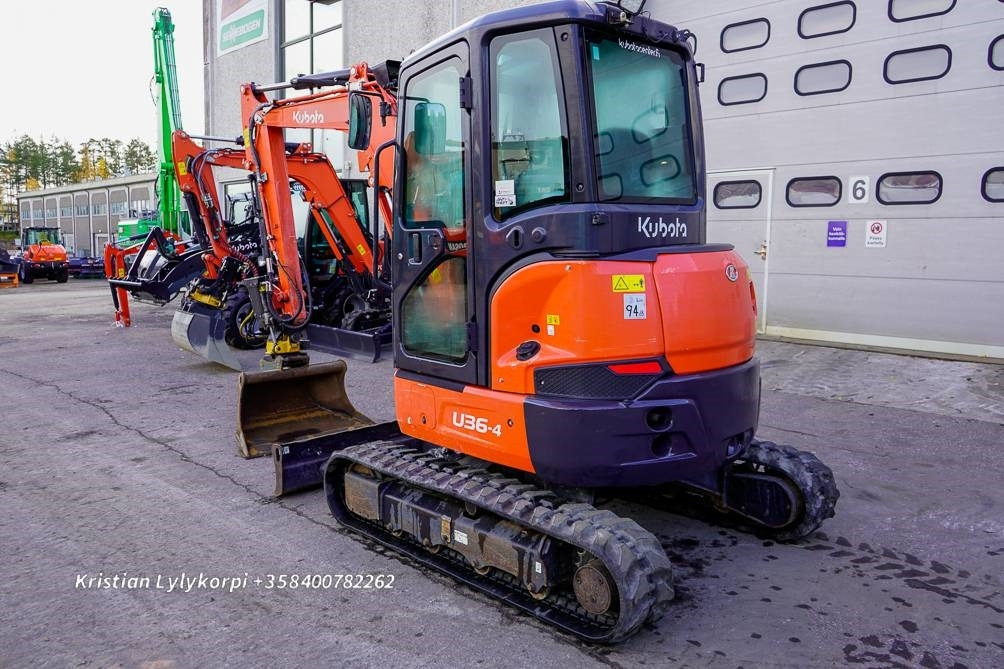 Kubota U36-4 ENGCONILLA - Mini excavator: picture 2 Kubota U36-4 ENGCONILLA - Mini excavator: picture 2