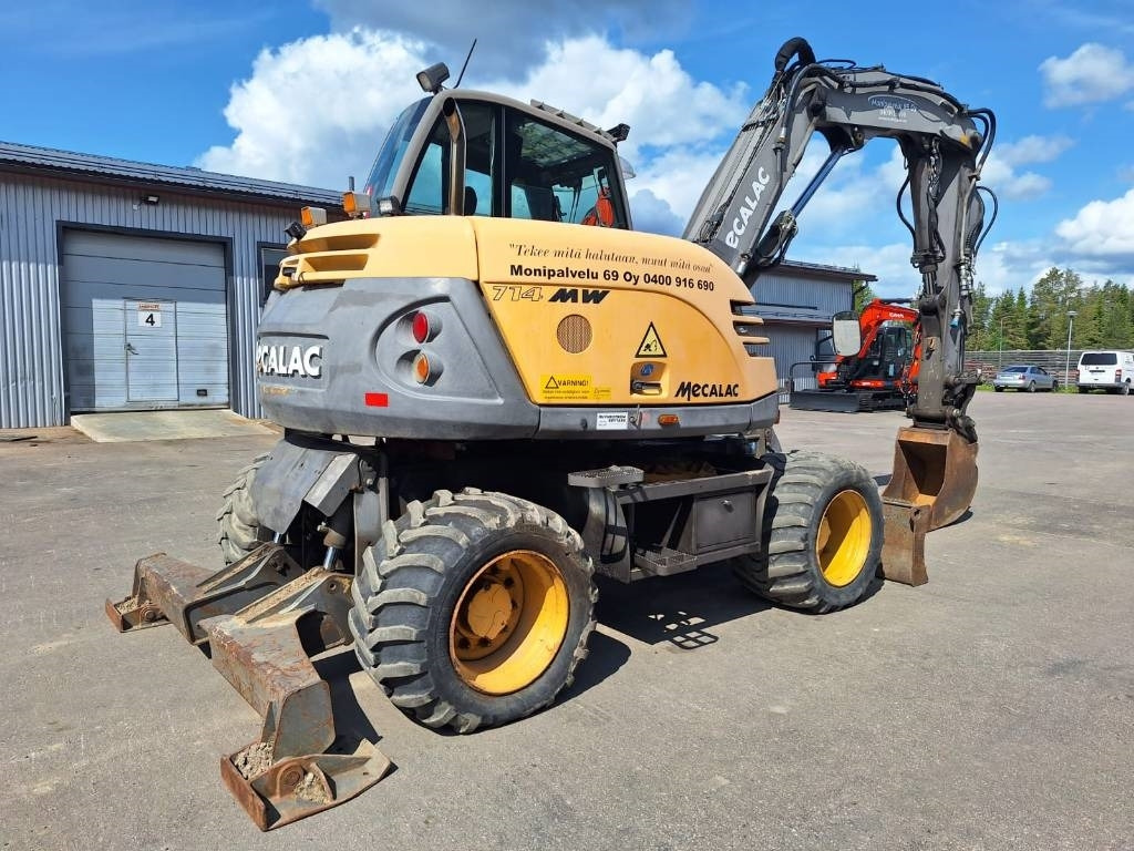 Mecalac 714 MYYTY!!SOLD!! -TEE SE ITSE- - Wheel excavator: picture 4 Mecalac 714 MYYTY!!SOLD!! -TEE SE ITSE- - Wheel excavator: picture 4