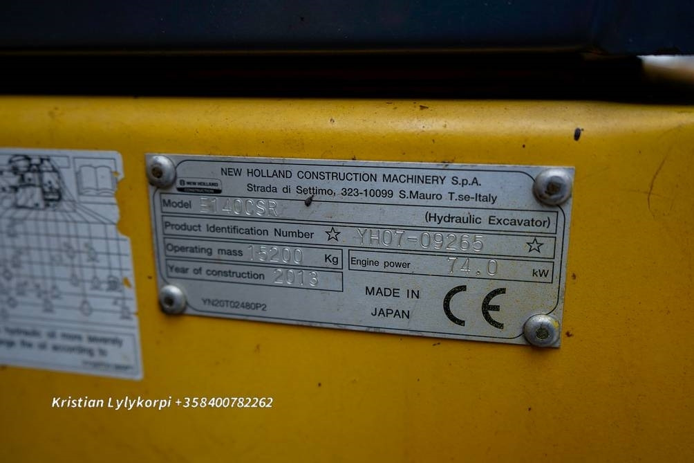 New Holland E140CSR PYÖRITTÄJÄLLÄ  on lease New Holland E140CSR PYÖRITTÄJÄLLÄ: picture 31