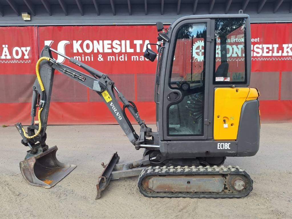 Volvo MYYTY! SOLD! EC18C KALLISTAJALLA - Mini excavator: picture 1 Volvo MYYTY! SOLD! EC18C KALLISTAJALLA - Mini excavator: picture 1