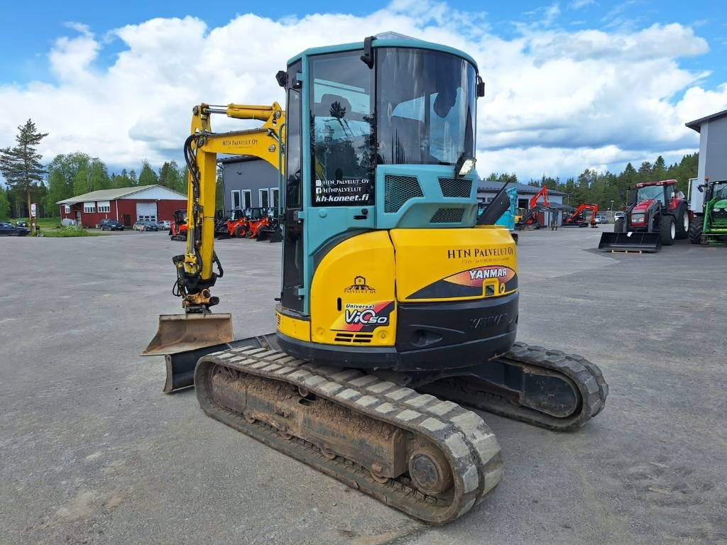 Yanmar MYYTY!!SOLD!!! ViO50U PYÖRITTÄJÄLLÄ - Mini excavator: picture 2 Yanmar MYYTY!!SOLD!!! ViO50U PYÖRITTÄJÄLLÄ - Mini excavator: picture 2