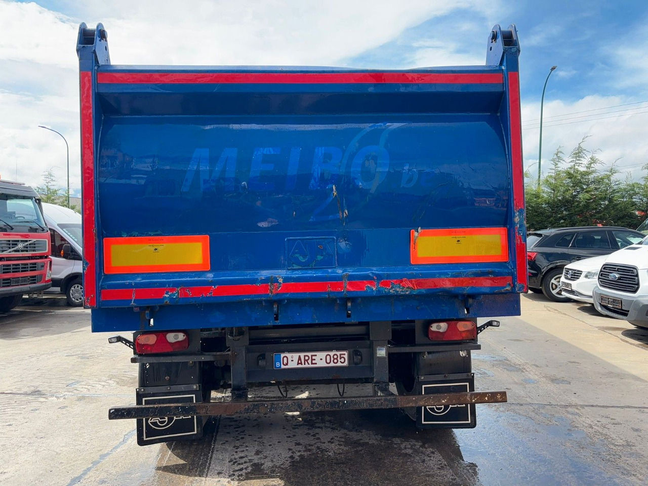 Tipper semi-trailer AJK Kipper. 3 Achsen.: picture 8