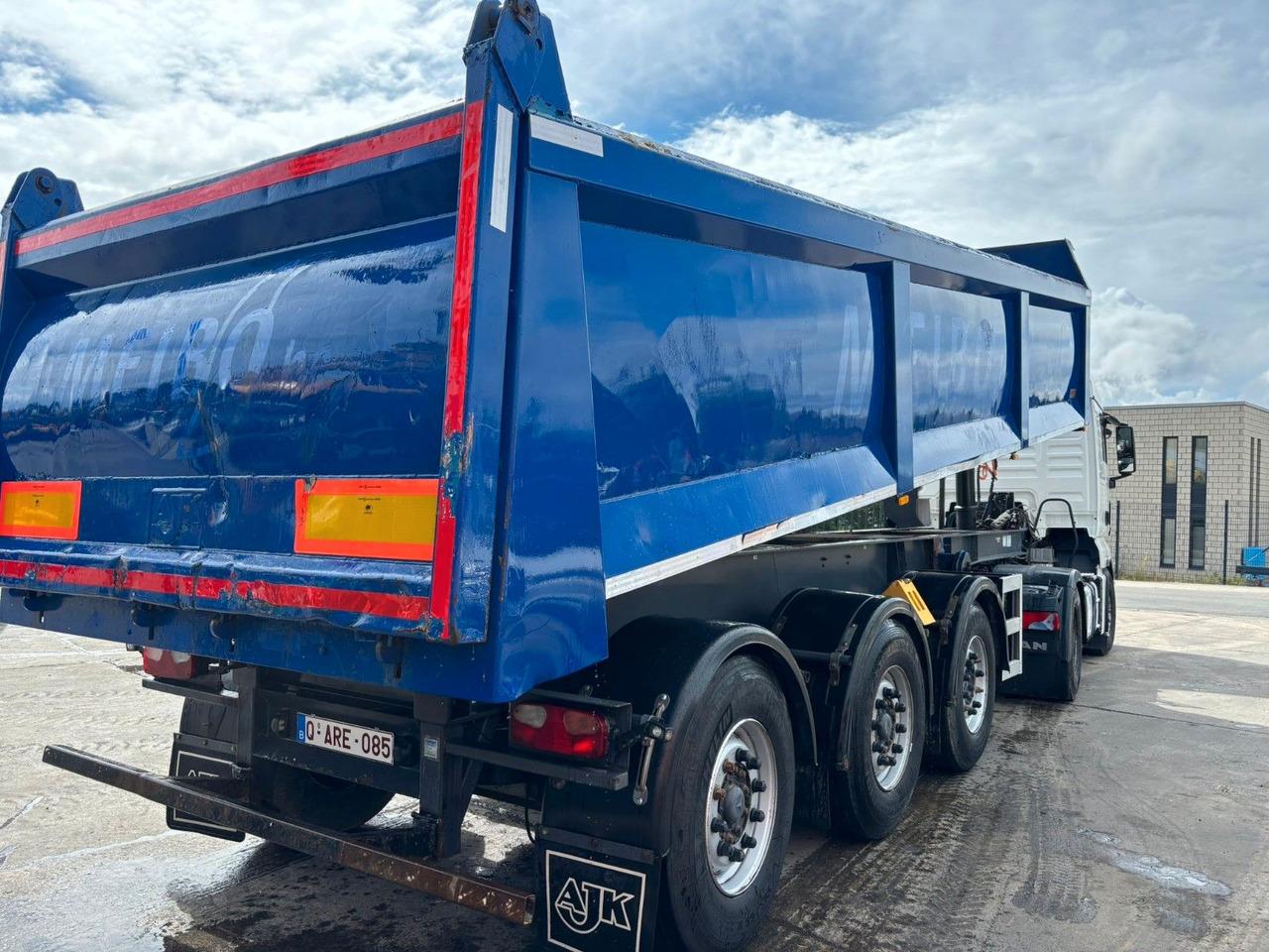 Tipper semi-trailer AJK Kipper. 3 Achsen.: picture 6