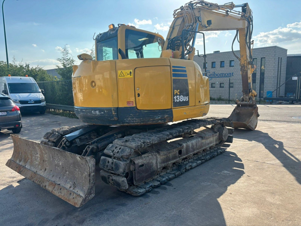 Komatsu PC138US-8. Klima. Hydr Schnelw. 2 Löffel. - Crawler excavator: picture 1 Komatsu PC138US-8. Klima. Hydr Schnelw. 2 Löffel. - Crawler excavator: picture 1