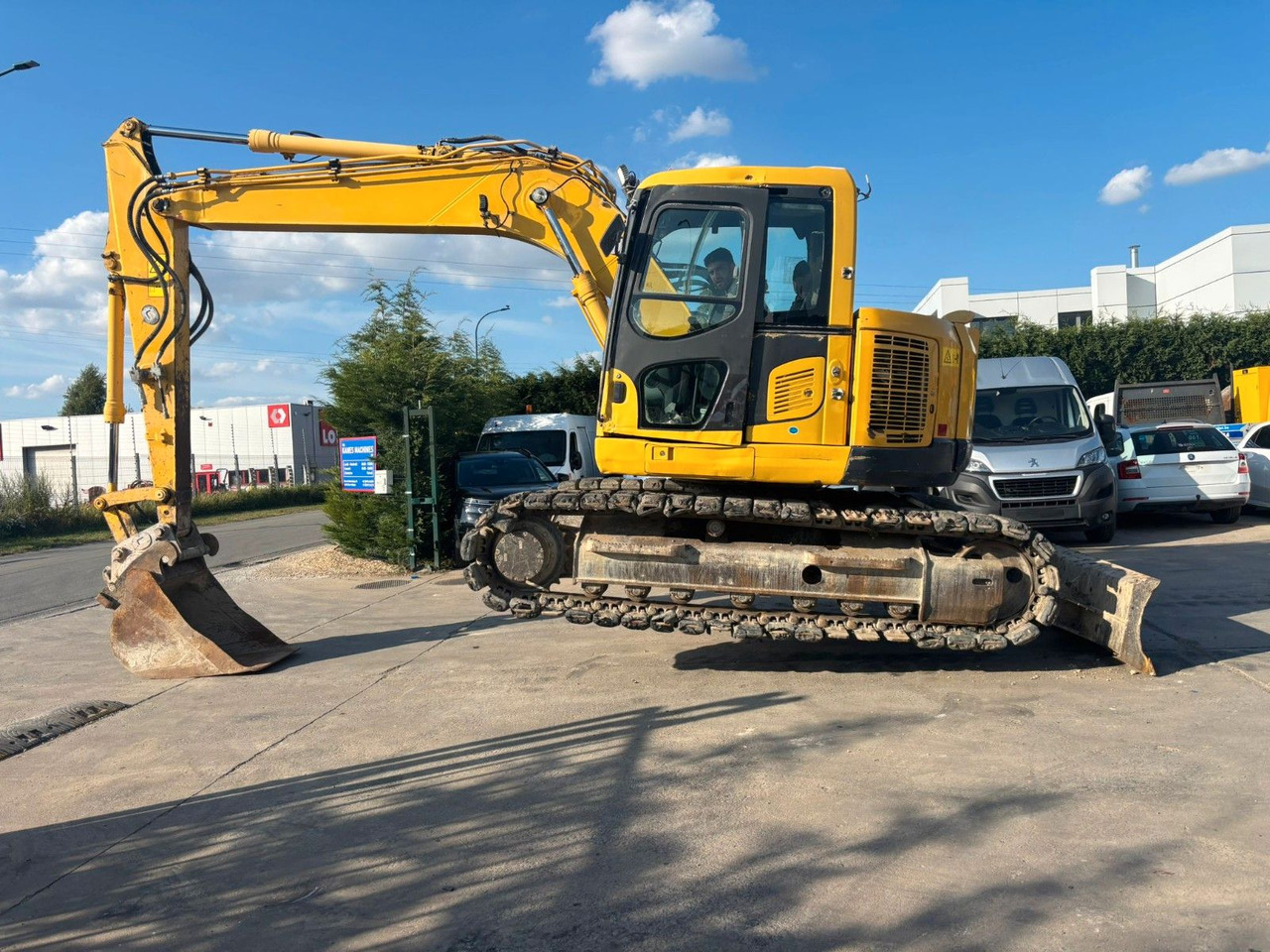 Komatsu PC138US-8. Klima. Hydr Schnelw. 2 Löffel. - Crawler excavator: picture 4 Komatsu PC138US-8. Klima. Hydr Schnelw. 2 Löffel. - Crawler excavator: picture 4