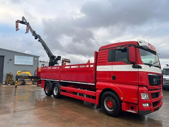 MAN TGX 26-360. 6x2. Kran HIAB 166. - Dropside/ Flatbed truck, Crane truck: picture 1 MAN TGX 26-360. 6x2. Kran HIAB 166. - Dropside/ Flatbed truck, Crane truck: picture 1