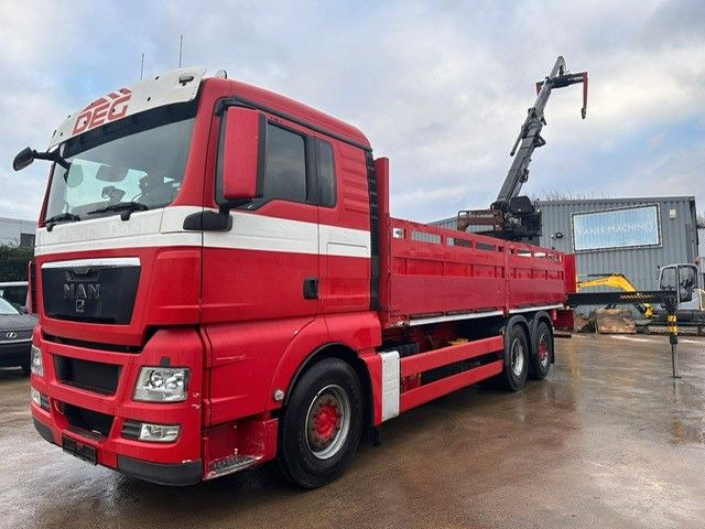 MAN TGX 26-360. 6x2. Kran HIAB 166. - Dropside/ Flatbed truck, Crane truck: picture 5 MAN TGX 26-360. 6x2. Kran HIAB 166. - Dropside/ Flatbed truck, Crane truck: picture 5