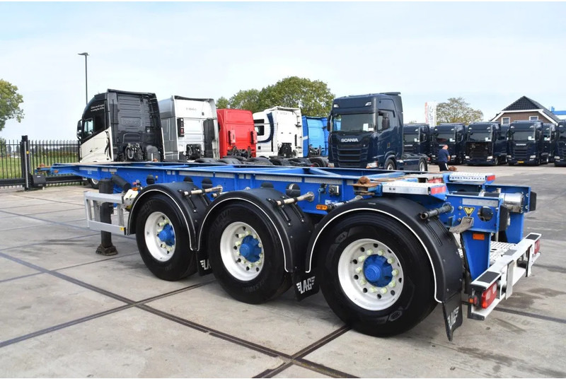 LAG O-3-CC - 20FT SWAP - ADR FL - ALCOA - BPW AXLES - DISC BRAKES - EMPTY WEIGHT 3080 KG!! - Container transporter/ Swap body semi-trailer: picture 3 LAG O-3-CC - 20FT SWAP - ADR FL - ALCOA - BPW AXLES - DISC BRAKES - EMPTY WEIGHT 3080 KG!! - Container transporter/ Swap body semi-trailer: picture 3