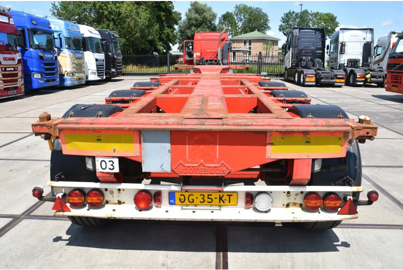 Nooteboom containerchassis - LIFT AXLE - DISC BRAKES - BPW AXLES - 2 x EXTENDABLE - - Container transporter/ Swap body semi-trailer: picture 3 Nooteboom containerchassis - LIFT AXLE - DISC BRAKES - BPW AXLES - 2 x EXTENDABLE - - Container transporter/ Swap body semi-trailer: picture 3