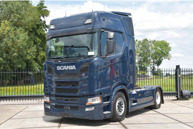 Scania S450 NGS 4x2NB - FULL AIR - RETARDER - ACC - PARK. AIRCO - 2 x FUEL TANKS - TOP CONDITION - - Tractor unit: picture 1 Scania S450 NGS 4x2NB - FULL AIR - RETARDER - ACC - PARK. AIRCO - 2 x FUEL TANKS - TOP CONDITION - - Tractor unit: picture 1