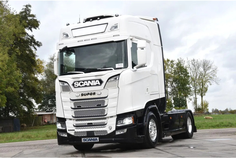 Scania S500 NGS 4x2NB - NEW TACHO - RETARDER - FULL AIR - PARK. AIRCO - 2 x FUEL TANKS - 4 POINT AIR SUSP. REAR - ALCOA'S - LED - - Tractor unit: picture 2 Scania S500 NGS 4x2NB - NEW TACHO - RETARDER - FULL AIR - PARK. AIRCO - 2 x FUEL TANKS - 4 POINT AIR SUSP. REAR - ALCOA'S - LED - - Tractor unit: picture 2