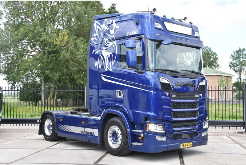 Scania S500 NGS 4x2NB - RETARDER - FULL AIR - PARK. AIRCO - LEATHER SEATS - 2 x FUEL TANKS - ALCOA'S - LED LIGHTS - - Tractor unit: picture 1 Scania S500 NGS 4x2NB - RETARDER - FULL AIR - PARK. AIRCO - LEATHER SEATS - 2 x FUEL TANKS - ALCOA'S - LED LIGHTS - - Tractor unit: picture 1