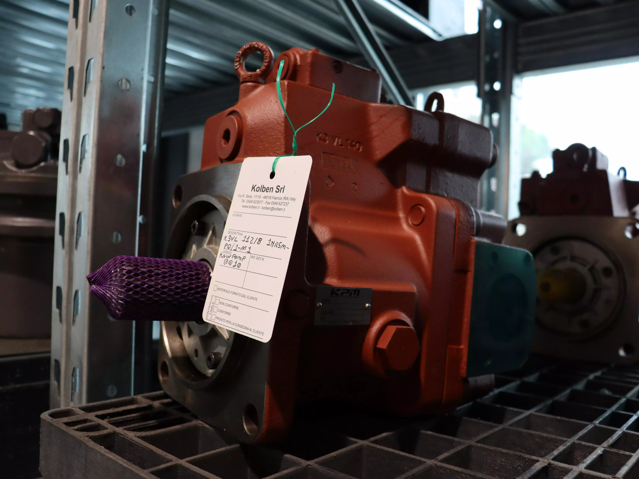 Kawasaki K3VL112 B 1NR5M-P0 1-M1 - Hydraulic pump for Material handling equipment: picture 2 Kawasaki K3VL112 B 1NR5M-P0 1-M1 - Hydraulic pump for Material handling equipment: picture 2