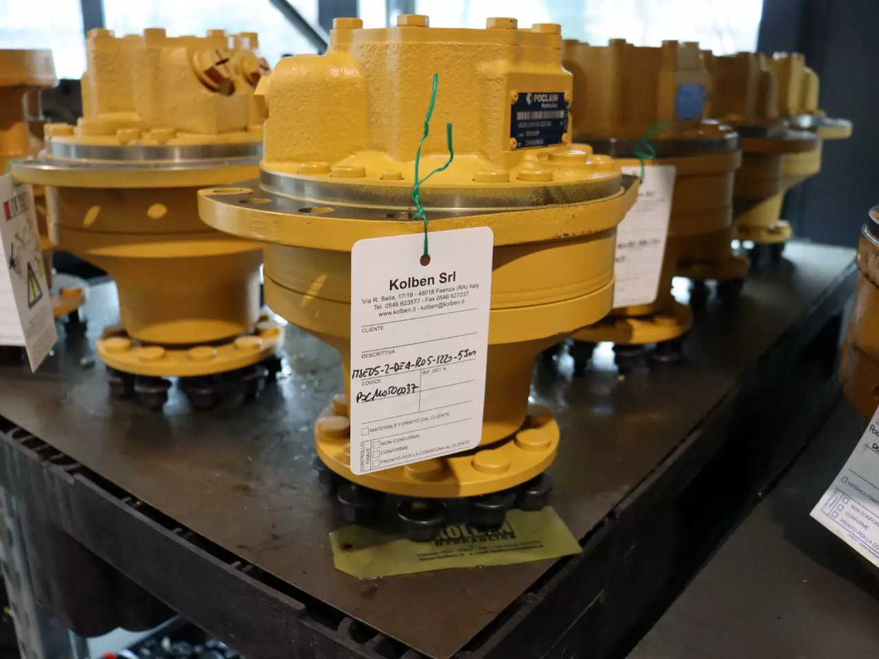 Poclain MSE05-2-DE4-R05-1220-5J00 - Hydraulic motor for Material handling equipment: picture 3 Poclain MSE05-2-DE4-R05-1220-5J00 - Hydraulic motor for Material handling equipment: picture 3