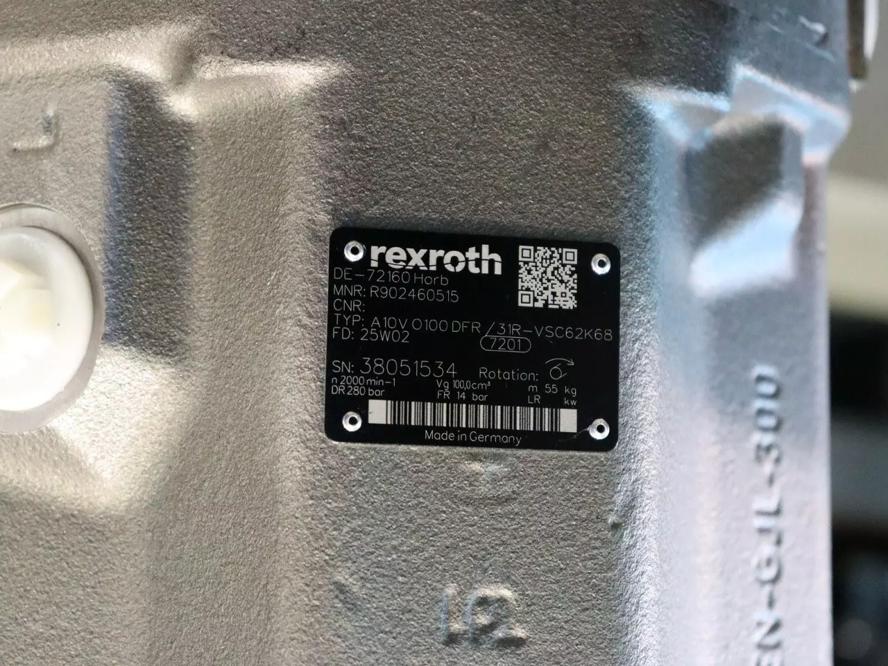 REXROTH A10VO100DFR/31R-VSC62K68 - Hydraulic pump for Material handling equipment: picture 4 REXROTH A10VO100DFR/31R-VSC62K68 - Hydraulic pump for Material handling equipment: picture 4