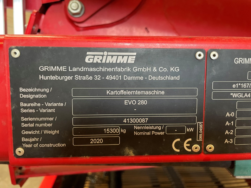 Grimme EVO 280 ClodSep - Harvester: picture 2 Grimme EVO 280 ClodSep - Harvester: picture 2