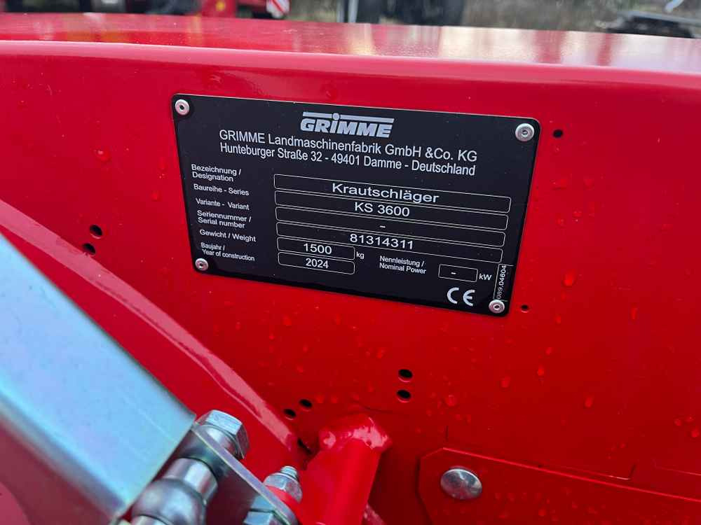 Grimme KS 3600 - Harvester: picture 2 Grimme KS 3600 - Harvester: picture 2