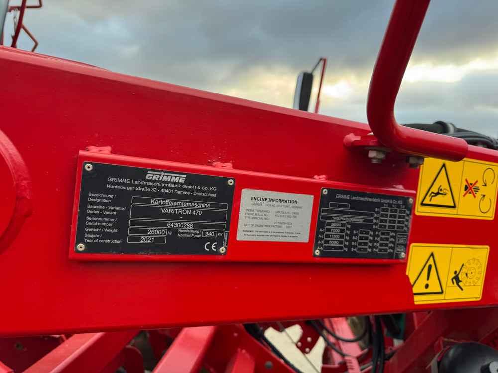 Grimme VARITRON 470 MS - Harvester: picture 2 Grimme VARITRON 470 MS - Harvester: picture 2