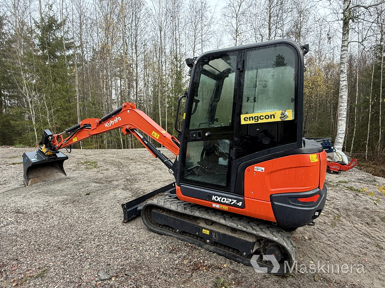 Grävmaskin Kubota KX027-4 med många redskap - Crawler excavator: picture 3 Grävmaskin Kubota KX027-4 med många redskap - Crawler excavator: picture 3
