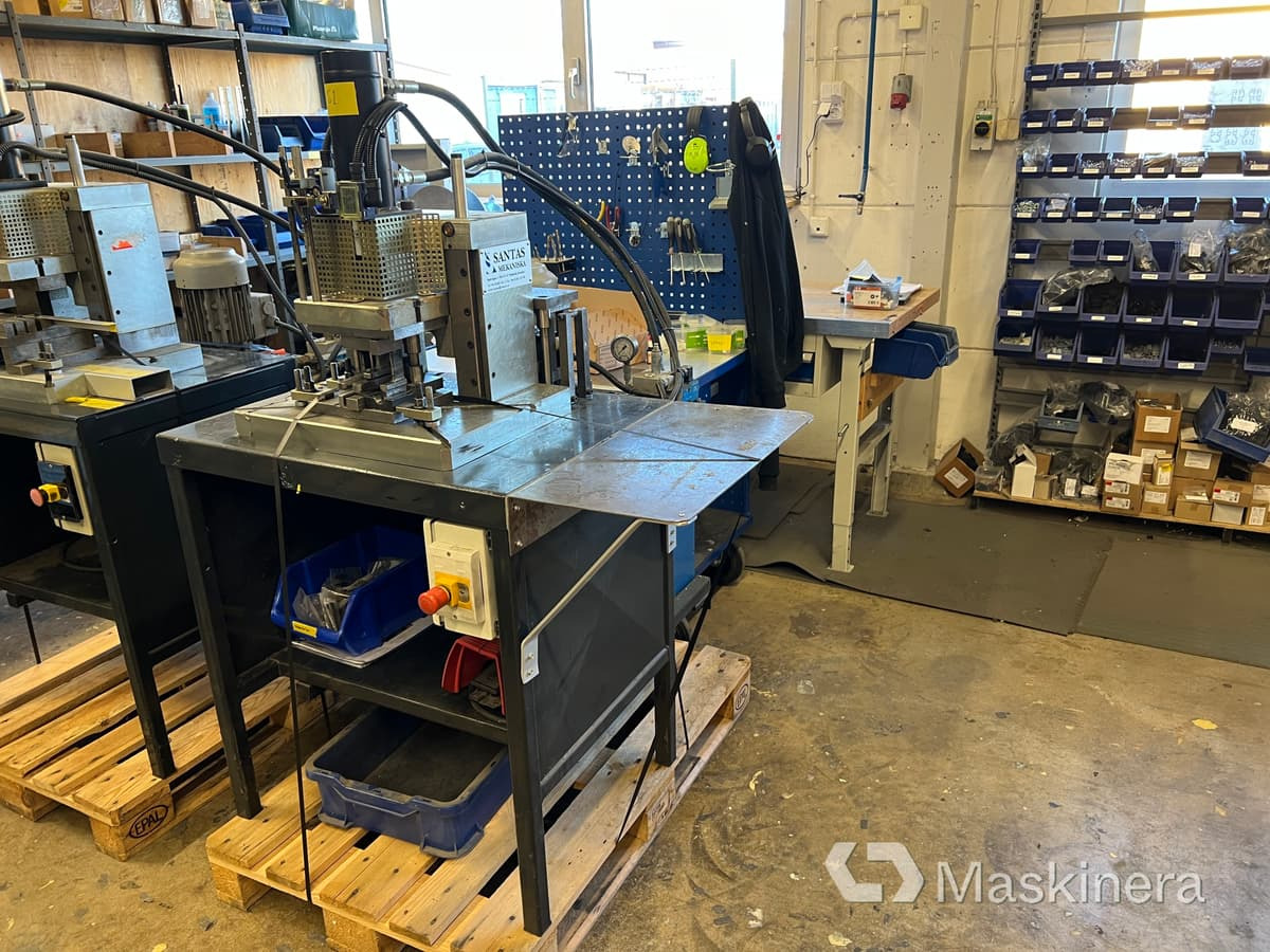 Hydraulisk press Santas Mekaniska DS88 - Press brake: picture 2 Hydraulisk press Santas Mekaniska DS88 - Press brake: picture 2
