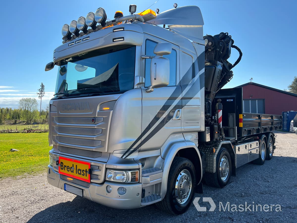 Kranväxlare Scania R450 Fassi F660RA.2.26 med jibb - Hook lift truck, Crane truck: picture 1 Kranväxlare Scania R450 Fassi F660RA.2.26 med jibb - Hook lift truck, Crane truck: picture 1