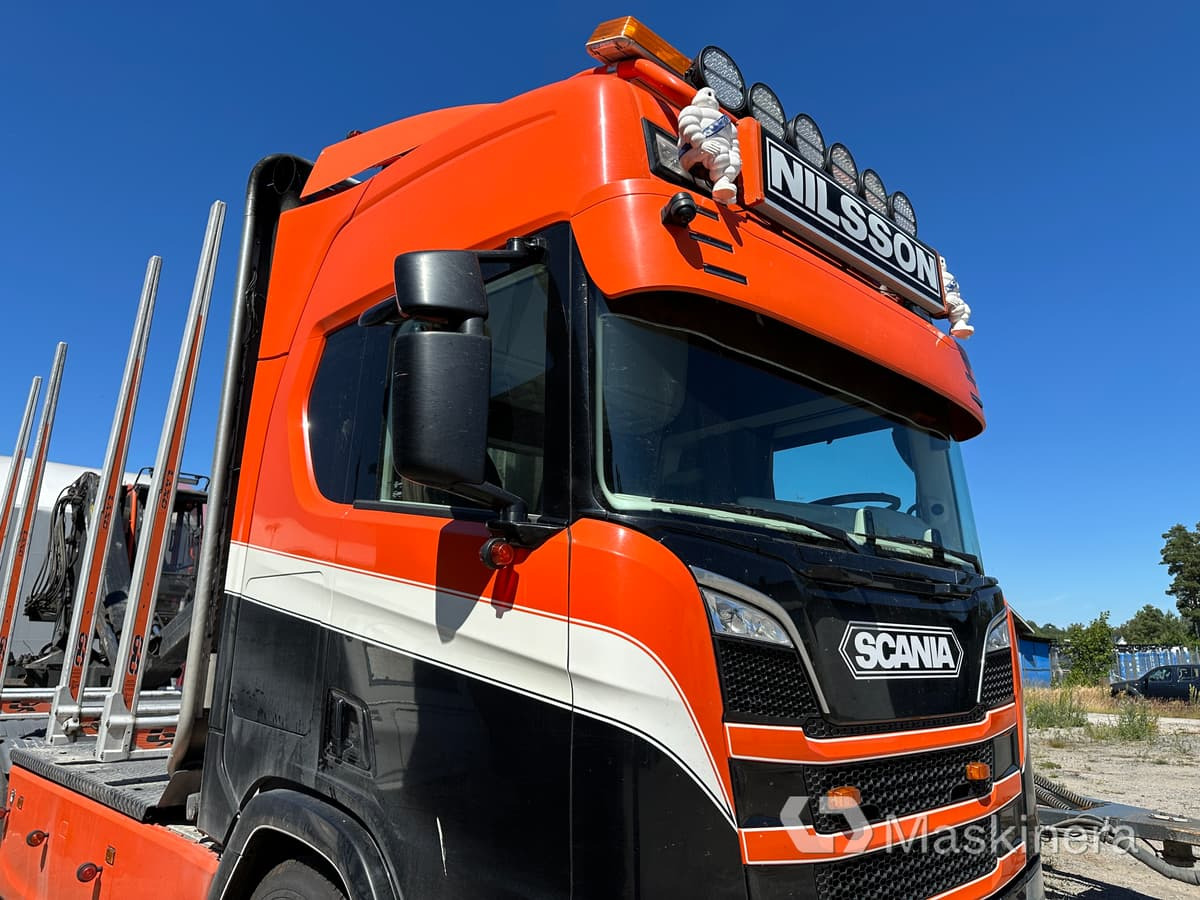 Timmerbil Scania R650B 6X4 NB + Släp on lease Timmerbil Scania R650B 6X4 NB + Släp: picture 41