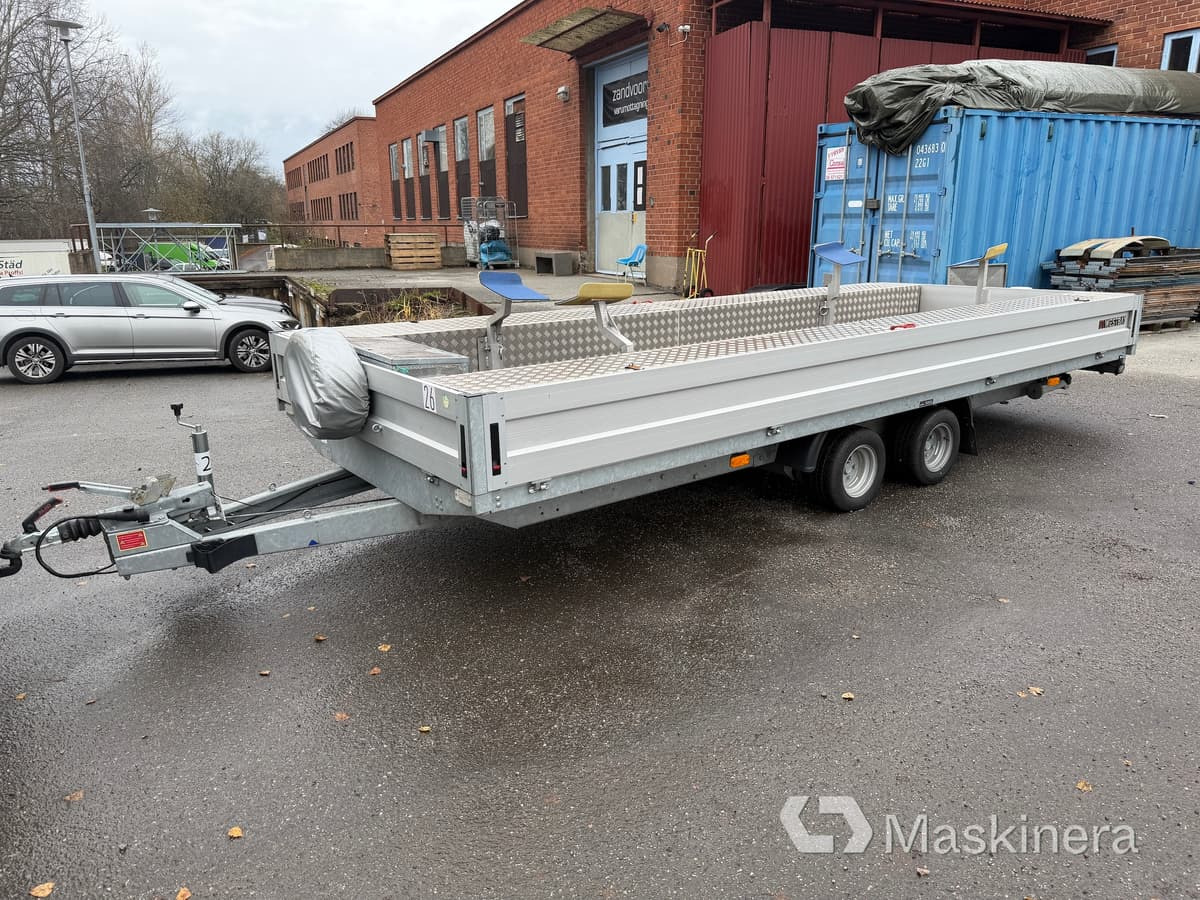 Trailer Westbay/Agados Dona 4B - Dropside/ Flatbed trailer: picture 1 Trailer Westbay/Agados Dona 4B - Dropside/ Flatbed trailer: picture 1