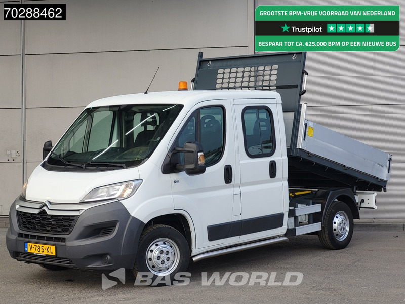 Citroën Jumper 130PK Kipper Dubbel Cabine Trekhaak Euro6 Tipper Benne Kieper 2m3 Trekhaak - Tipper van: picture 1 Citroën Jumper 130PK Kipper Dubbel Cabine Trekhaak Euro6 Tipper Benne Kieper 2m3 Trekhaak - Tipper van: picture 1