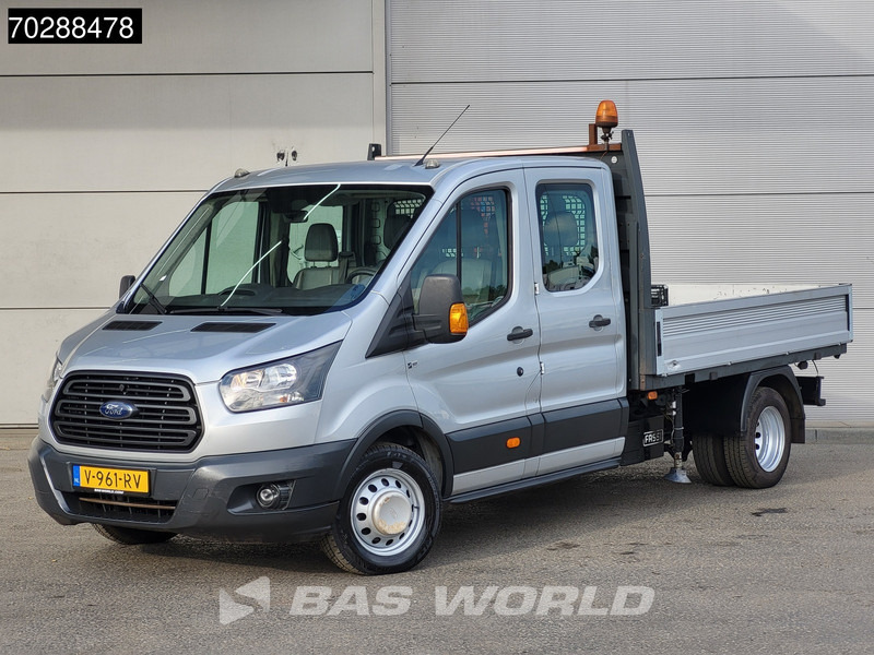 Ford Transit 105pk Kraanwagen Fassi M10A.12 Dubbel Cabine Dubbellucht Trekhaak Euro6 Crane Kran Kranwagen Trekhaak - Flatbed van: picture 3 Ford Transit 105pk Kraanwagen Fassi M10A.12 Dubbel Cabine Dubbellucht Trekhaak Euro6 Crane Kran Kranwagen Trekhaak - Flatbed van: picture 3