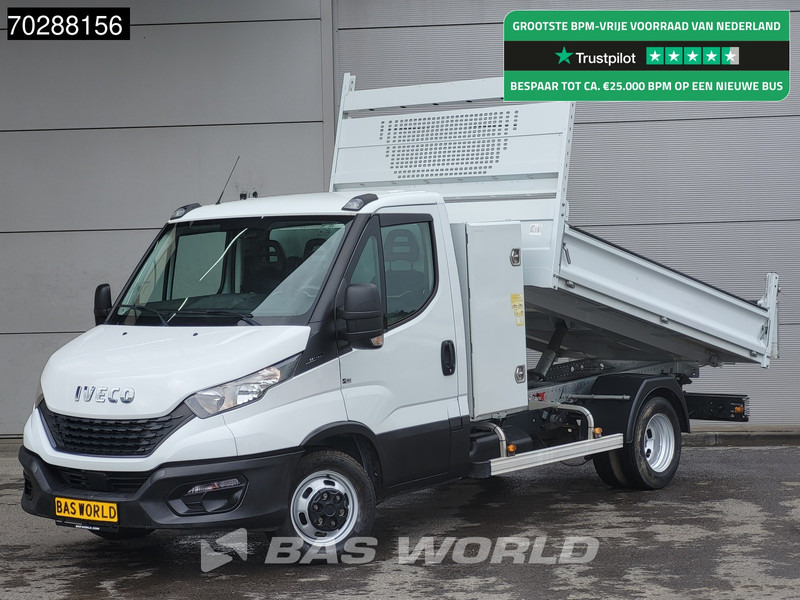 Iveco Daily 35C14 Kipper met Kist Dubbelucht 3,5t Trekhaak Airco Cruise Euro6 Tipper Benne Kieper 2m3 Airco Trekhaak Cruise control - Tipper van: picture 1 Iveco Daily 35C14 Kipper met Kist Dubbelucht 3,5t Trekhaak Airco Cruise Euro6 Tipper Benne Kieper 2m3 Airco Trekhaak Cruise control - Tipper van: picture 1