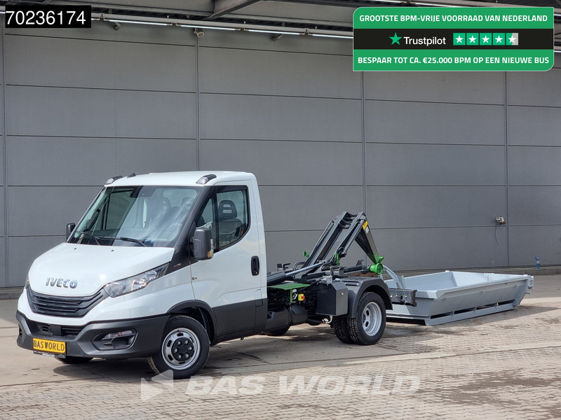 Iveco Daily 35C16 3.0 Haakarm Kipper Hooklift Abrollkipper 3Ton Airco Cruise control - Tipper van: picture 1 Iveco Daily 35C16 3.0 Haakarm Kipper Hooklift Abrollkipper 3Ton Airco Cruise control - Tipper van: picture 1