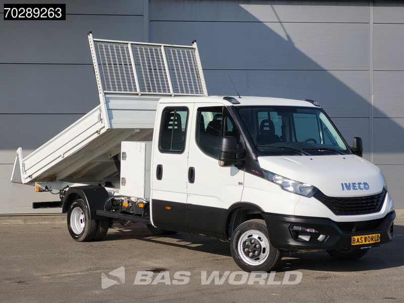 Flatbed van Iveco Daily 35C16 3.0L Open Laadbak met Kist Dubbel Cabine Dubbellucht 3,5t Trekhaak Navi Airco Cruise Camera Euro6 Pritsche Pickup Open Box: picture 6