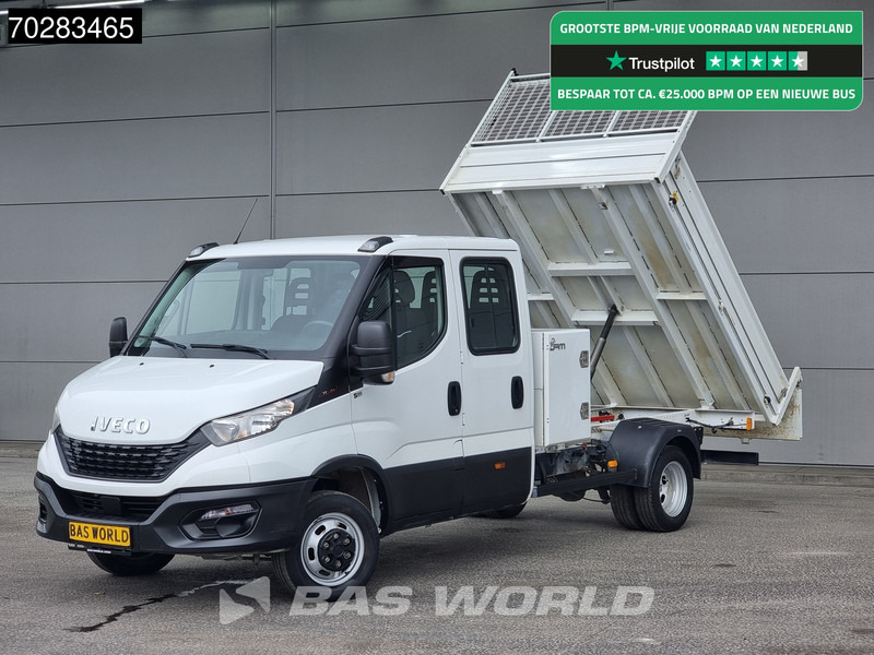 Iveco Daily 35C16 Kipper met Kist Dubbel Cabine Dubbellucht 3,5t Trekhaak Navi Airco Cruise Camera Euro6 Kieper Tipper Benne 2m3 Airco Trekh - Tipper van: picture 1 Iveco Daily 35C16 Kipper met Kist Dubbel Cabine Dubbellucht 3,5t Trekhaak Navi Airco Cruise Camera Euro6 Kieper Tipper Benne 2m3 Airco Trekh - Tipper van: picture 1
