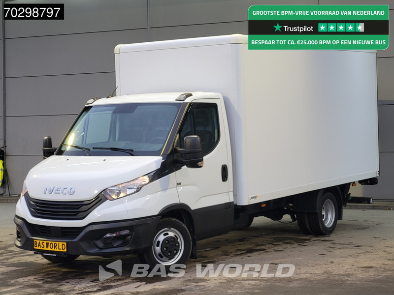 Iveco Daily 35C16 Laadklep Dubbellucht Bakwagen 160PK 3,5t Trekgewicht Airco Euro6 Meubelbak Koffer Airco - Box van: picture 1 Iveco Daily 35C16 Laadklep Dubbellucht Bakwagen 160PK 3,5t Trekgewicht Airco Euro6 Meubelbak Koffer Airco - Box van: picture 1