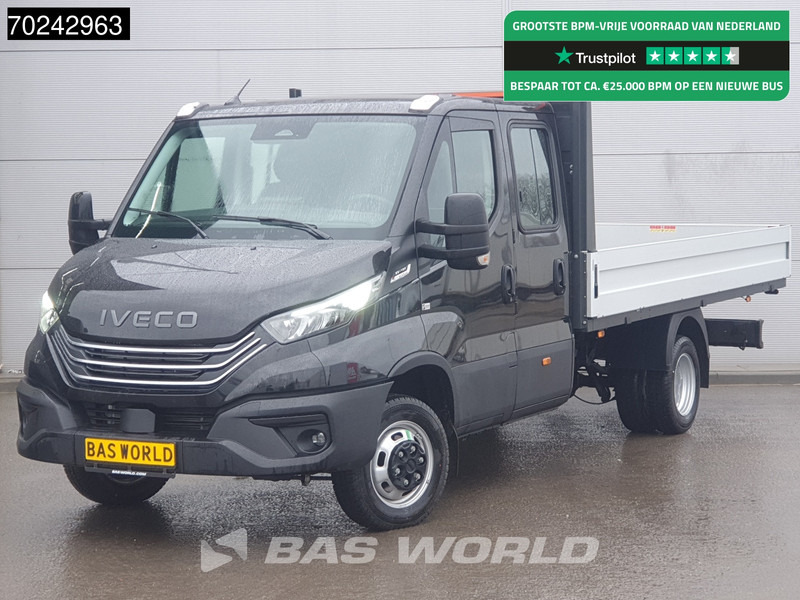 Iveco Daily 35C18 Automaat 2025model Open laadbak Dubbel Cabine CarPlay ACC LED 3,5T Trekvermogen Pritsche Pickup Airco Dubbel cabine - Flatbed van: picture 1 Iveco Daily 35C18 Automaat 2025model Open laadbak Dubbel Cabine CarPlay ACC LED 3,5T Trekvermogen Pritsche Pickup Airco Dubbel cabine - Flatbed van: picture 1
