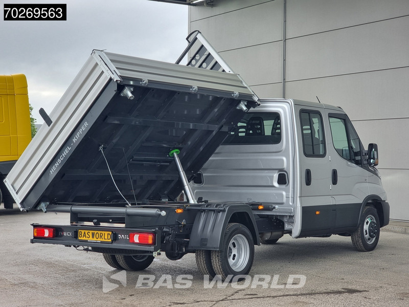 New Tipper van Iveco Daily 35C21 3 zijdige Kipper Dubbel Cabine 210PK 3.0L Dubbellucht Airco Cruise LED Camera Tipper Benne Kieper 2m3 Airco Dubbel cabine: picture 8