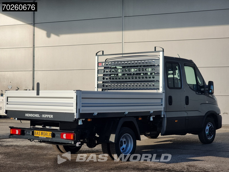 New Tipper van Iveco Daily 35C21 3 zijdige Kipper Dubbel Cabine 210PK 3.0L Dubbellucht Airco Cruise LED Camera Tipper Benne Kieper 2m3 Airco: picture 6