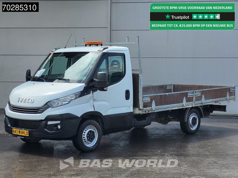 Iveco Daily 35S14 Open Laadbak 3,5t Trekhaak Airco Cruise Euro6 Pritsche Pickup Open Box Airco Trekhaak Cruise control - Flatbed van: picture 1 Iveco Daily 35S14 Open Laadbak 3,5t Trekhaak Airco Cruise Euro6 Pritsche Pickup Open Box Airco Trekhaak Cruise control - Flatbed van: picture 1