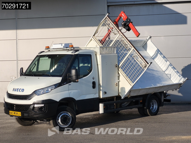 Iveco Daily 70C18 3.0L Open Laadbak 500KG Kraan Kraanwagen Open Laadbak 3,5t Trekhaak Airco Cruise Euro6 Kraan Crane Kranwagen Pritsche Pick - Flatbed van: picture 3 Iveco Daily 70C18 3.0L Open Laadbak 500KG Kraan Kraanwagen Open Laadbak 3,5t Trekhaak Airco Cruise Euro6 Kraan Crane Kranwagen Pritsche Pick - Flatbed van: picture 3