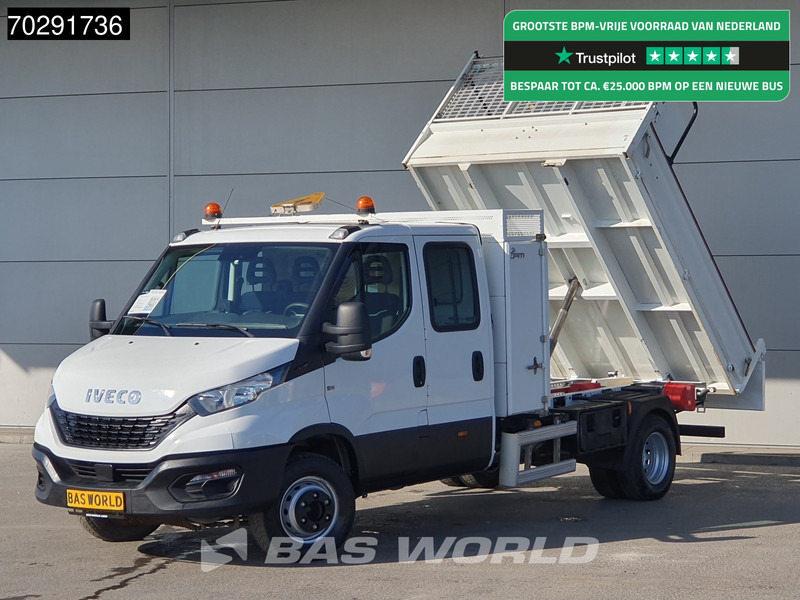 Iveco Daily 70C18 3.0L Open Laadbak Dubbel Cabine Dubbellucht 3,5t Trekhaak Airco Cruise Euro6 Pritsche Pickup Open Box 2m3 Airco Trekhaak C - Flatbed van: picture 1 Iveco Daily 70C18 3.0L Open Laadbak Dubbel Cabine Dubbellucht 3,5t Trekhaak Airco Cruise Euro6 Pritsche Pickup Open Box 2m3 Airco Trekhaak C - Flatbed van: picture 1
