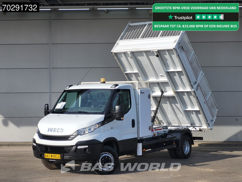 Iveco Daily 72C18 3.0L Open Laadbak met Kist Dubbellucht 3,5t Trekhaak Airco Cruise Euro6 Pritsche Pickup Open Box Airco Trekhaak Cruise con - Flatbed van: picture 1 Iveco Daily 72C18 3.0L Open Laadbak met Kist Dubbellucht 3,5t Trekhaak Airco Cruise Euro6 Pritsche Pickup Open Box Airco Trekhaak Cruise con - Flatbed van: picture 1