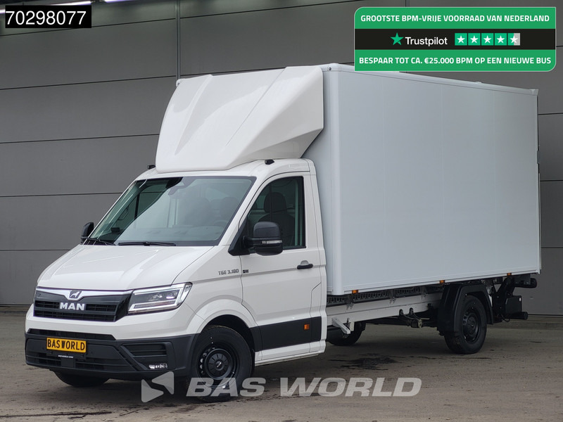 MAN TGE 3.180 Automaat Laadklep Bakwagen 2025 Facelift Navi LED Airco Cruise Euro6 Meubelbak Koffer Airco Cruise control - Box van: picture 1 MAN TGE 3.180 Automaat Laadklep Bakwagen 2025 Facelift Navi LED Airco Cruise Euro6 Meubelbak Koffer Airco Cruise control - Box van: picture 1